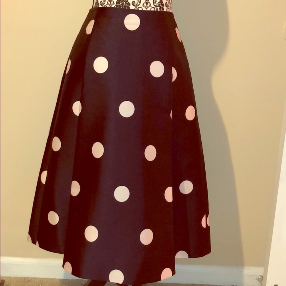 Polka dot Midi skirt